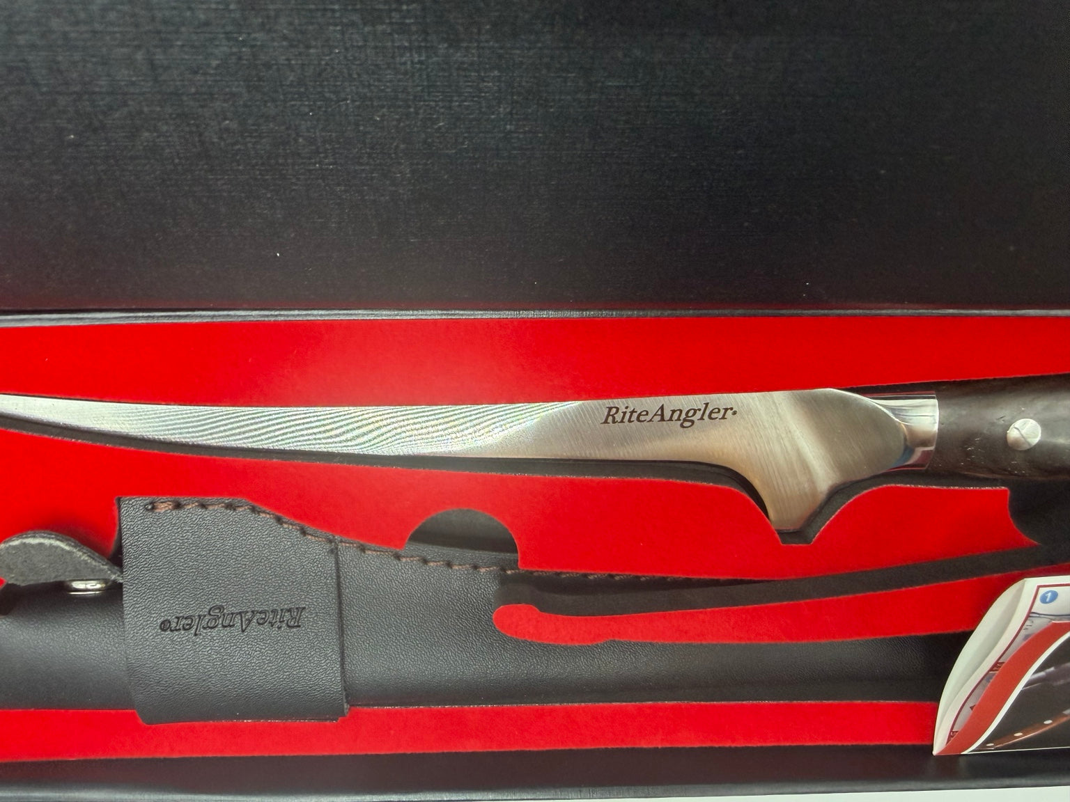 RiteAngler 12-inch German steel fillet knife product view 5