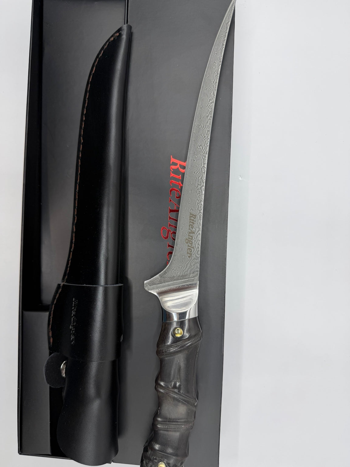 RiteAngler 13-inch Damascus fillet knife product view 2