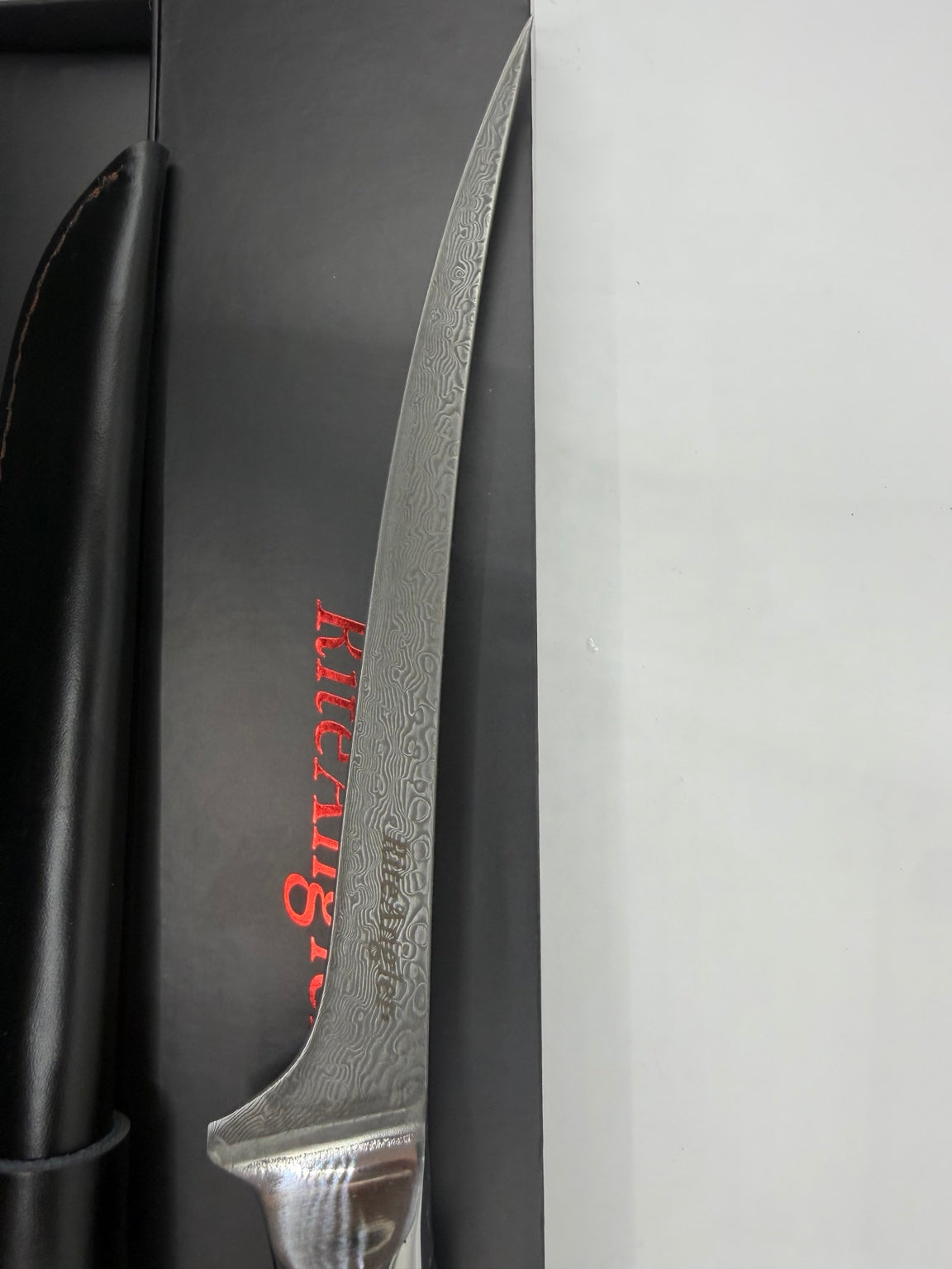 RiteAngler 13-inch Damascus fillet knife product view 4