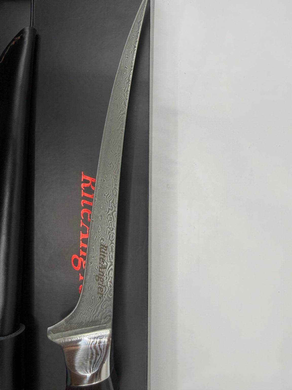 RiteAngler 13-inch Damascus fillet knife product view 5