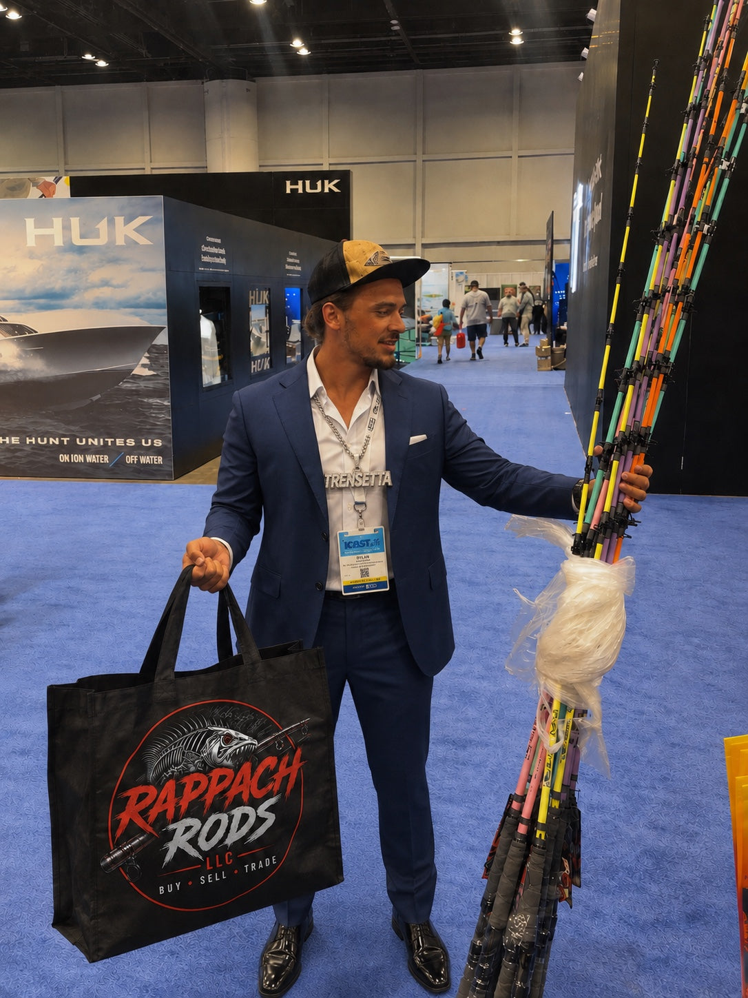 Rappach Rods inventory at ICAST